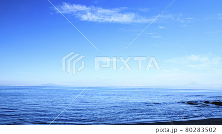 夏の湘南の海 夏の湘南の海 80283502