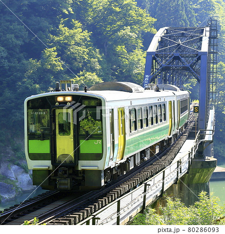 夏の只見線 夏の只見線 80286093