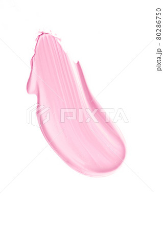 Blush pink beauty cosmetic texture isolated on white background, smudged makeup emulsion cream smear or foundation smudge, cosmetics product and paint strokes Blush pink beauty cosmetic texture isolated on white background, smudged makeup emulsion cream smear or foundation smudge, cosmetics product and paint strokes 80286750