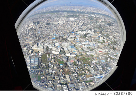 大型輸送用ヘリコプターCH-47J、窓、体験搭乗 80287380