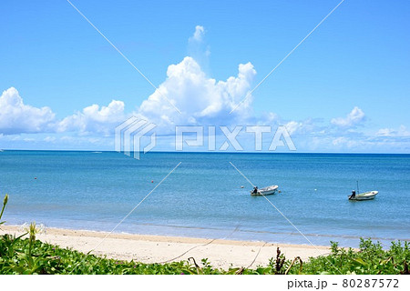 奄美大島　朝仁海岸　夏の景色 80287572