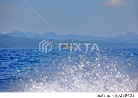 陸奥湾に浮かぶ鯛島 陸奥湾に浮かぶ鯛島 80289403