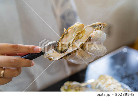 牡蠣小屋　牡蠣食べ放題イメージ　【宮城県】 80289948