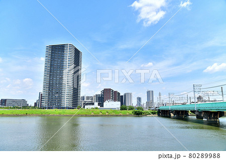 中川／シティテラス金町／金町駅方面を望む(東京都葛飾区)【2021.7】 80289988