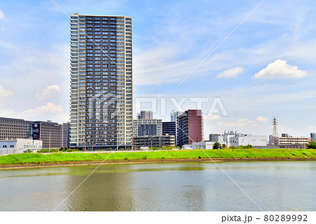 中川／シティテラス金町／金町駅方面を望む(東京都葛飾区)【2021.7】 80289992