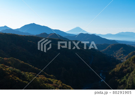 清里より富士山 80291905
