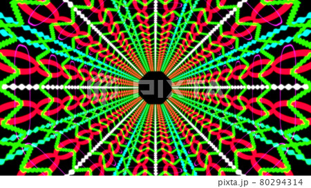 サイバー　トンネル　デジタル　CG　背景　壁紙 80294314