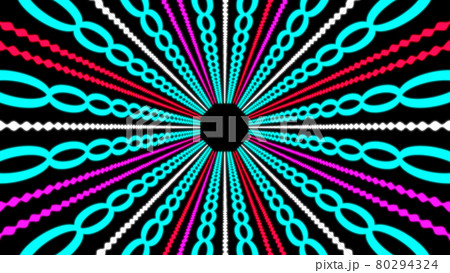 サイバー　トンネル　デジタル　CG　背景　壁紙 80294324