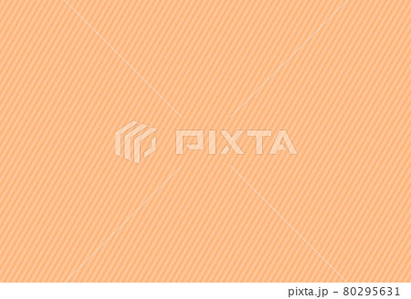 斜めストライプパターンの背景素材、イラスト（明色、オレンジ） 80295631