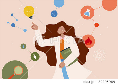 Female scientist at work 80295989