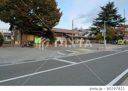 北杜市の七里岩ラインと日野春駅 北杜市の七里岩ラインと日野春駅 80297821