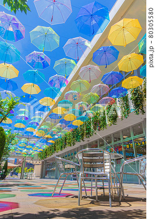 エイスクエアの傘が彩る、アンブレラ・パティオ〈滋賀県草津市〉 80305580