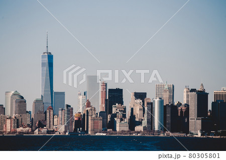 Panoramic view of Lower Manhattan, New York City, USA Panoramic view of Lower Manhattan, New York City, USA 80305801
