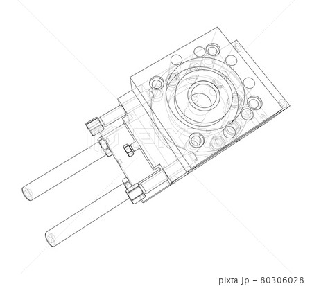 Abstract industry object concept. Vector Abstract industry object concept. Vector 80306028