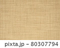 Beige fabric texture. Textile background. For design and 3D graphics Beige fabric texture. Textile background. For design and 3D graphics 80307794