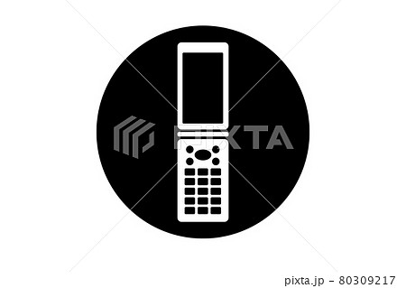 ガラケー フィーチャーフォン 携帯電話 イラスト ガラケー フィーチャーフォン 携帯電話 イラスト 80309217