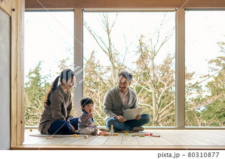 地方移住ファミリーライフイメージ 80310877