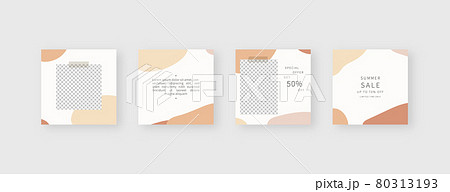 Social media template. Trendy editable social media post template. Mockup isolated. Template design. Vector illustration. Social media template. Trendy editable social media post template. Mockup isolated. Template design. Vector illustration. 80313193