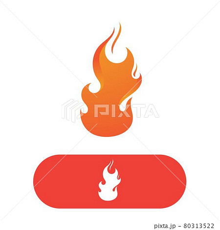 Fire flame logo vector illustration Fire flame logo vector illustration 80313522