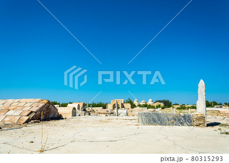 A General view of an ancient burial site, Bukhara. A General view of an ancient burial site, Bukhara. 80315293