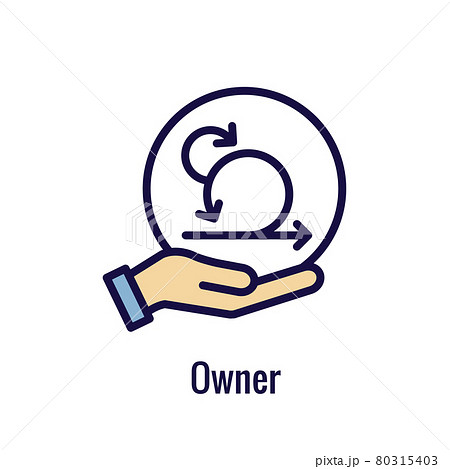 Agile Scrum Process, development icon 80315403