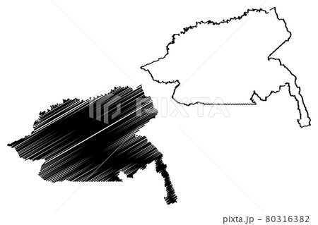 Guainia Department map vector.... 80316382