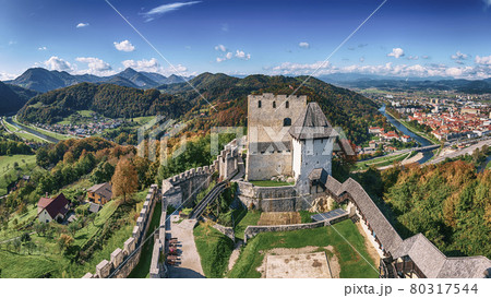 Castle in Celje city Castle in Celje city 80317544