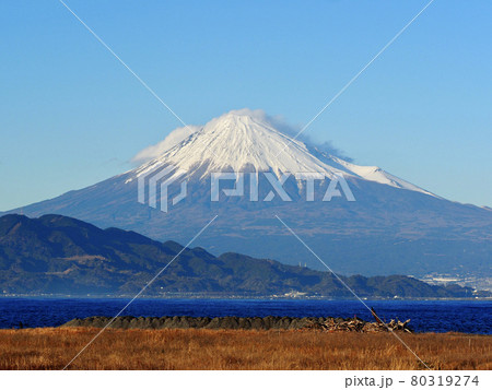 三保松原からの富士山 三保松原からの富士山 80319274