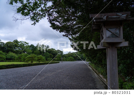 雨の伊勢神宮 大祓と周辺の風景 雨の伊勢神宮 大祓と周辺の風景 80321031