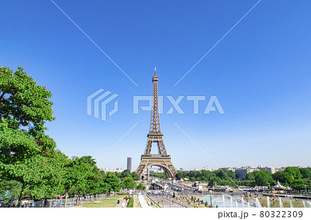 エッフェル塔 パリ フランス エッフェル塔 パリ フランス 80322309