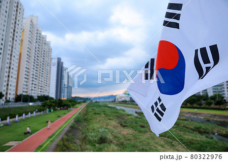 太極旗 国旗 旗 80322976