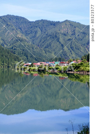 只見線・大志地区（福島県・三島町） 80323577