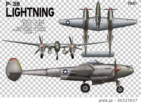 P38 Lightning 80325637