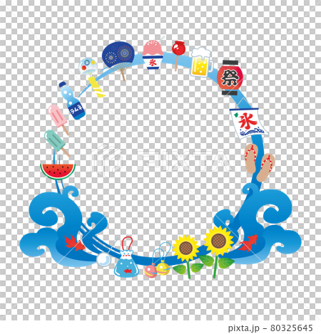 Japanese summer frame Japanese summer frame 80325645