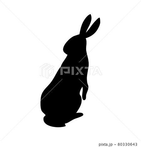 Hare Silhouette 80330643