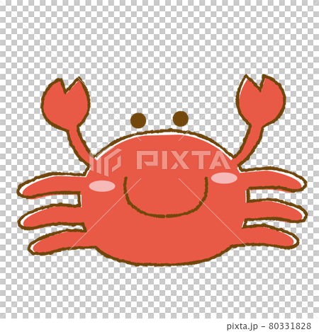 カニ　イラスト素材 80331828
