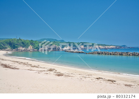 【千鳥ヶ浜海水浴場】 三重県鳥羽市相差町千鳥ヶ浜 80332174
