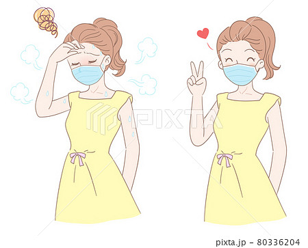 面 女性 メス 80336204