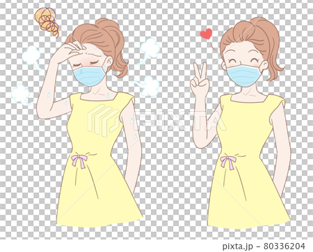 面 女性 メス 80336204