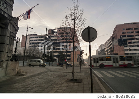 セルビア ベオグラード NATO空爆跡 (旧ユーゴスラビア国防省ビル) / Belgrade セルビア ベオグラード NATO空爆跡 (旧ユーゴスラビア国防省ビル) / Belgrade 80338635