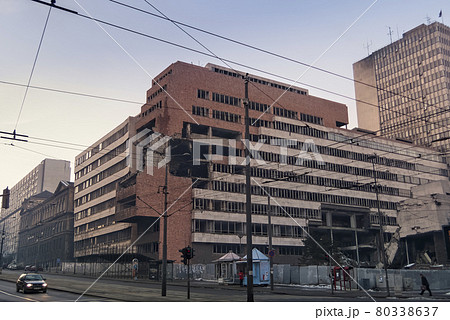 セルビア ベオグラード NATO空爆跡 (旧ユーゴスラビア国防省ビル) / Belgrade 80338637