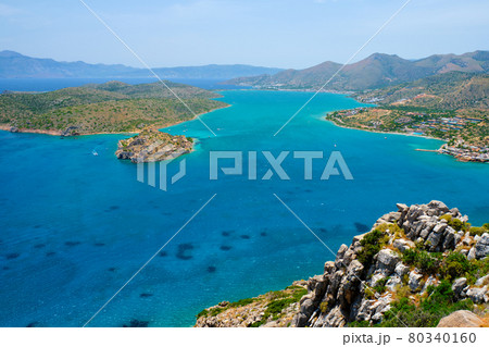 Island of Spinalonga, Crete, Greece Island of Spinalonga, Crete, Greece 80340160