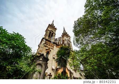 Batumi downtown architecture 80342231