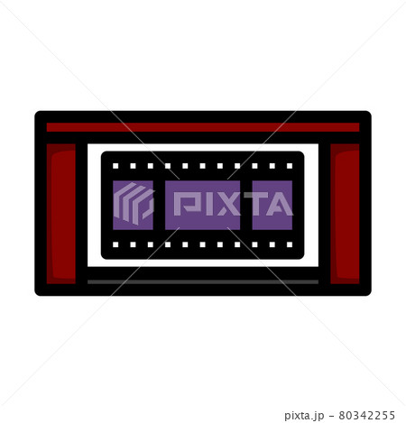 Cinema Theater Auditorium Icon 80342255