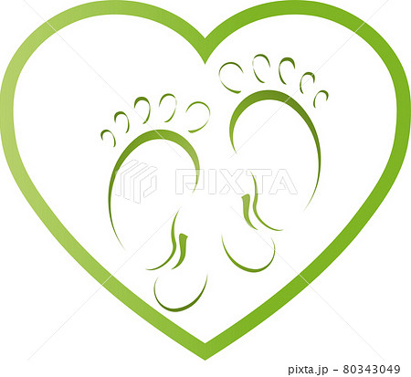 Feet, heart, foot care, foot massage, logo, icon  Feet, heart, foot care, foot massage, logo, icon  80343049