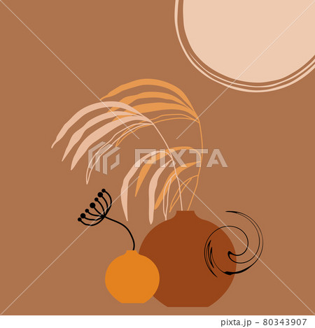 Hello summer card landscape.  80343907