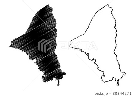 Brazos County, Texas map vector Brazos County, Texas map vector 80344271