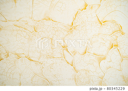 Photo of yellow marble stone texture abstract background 80345229