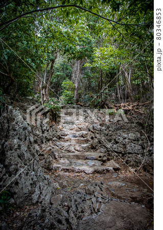 Phraya Nakhon Cave, Khua Kharuehat pavillion temple in Khao Sam Roi Yot National Park in Prachuap 80346853
