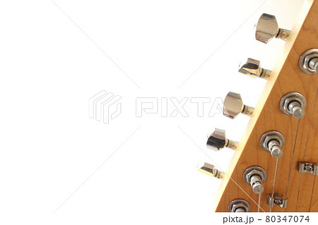 ギターのヘッドのイメージ素材 80347074